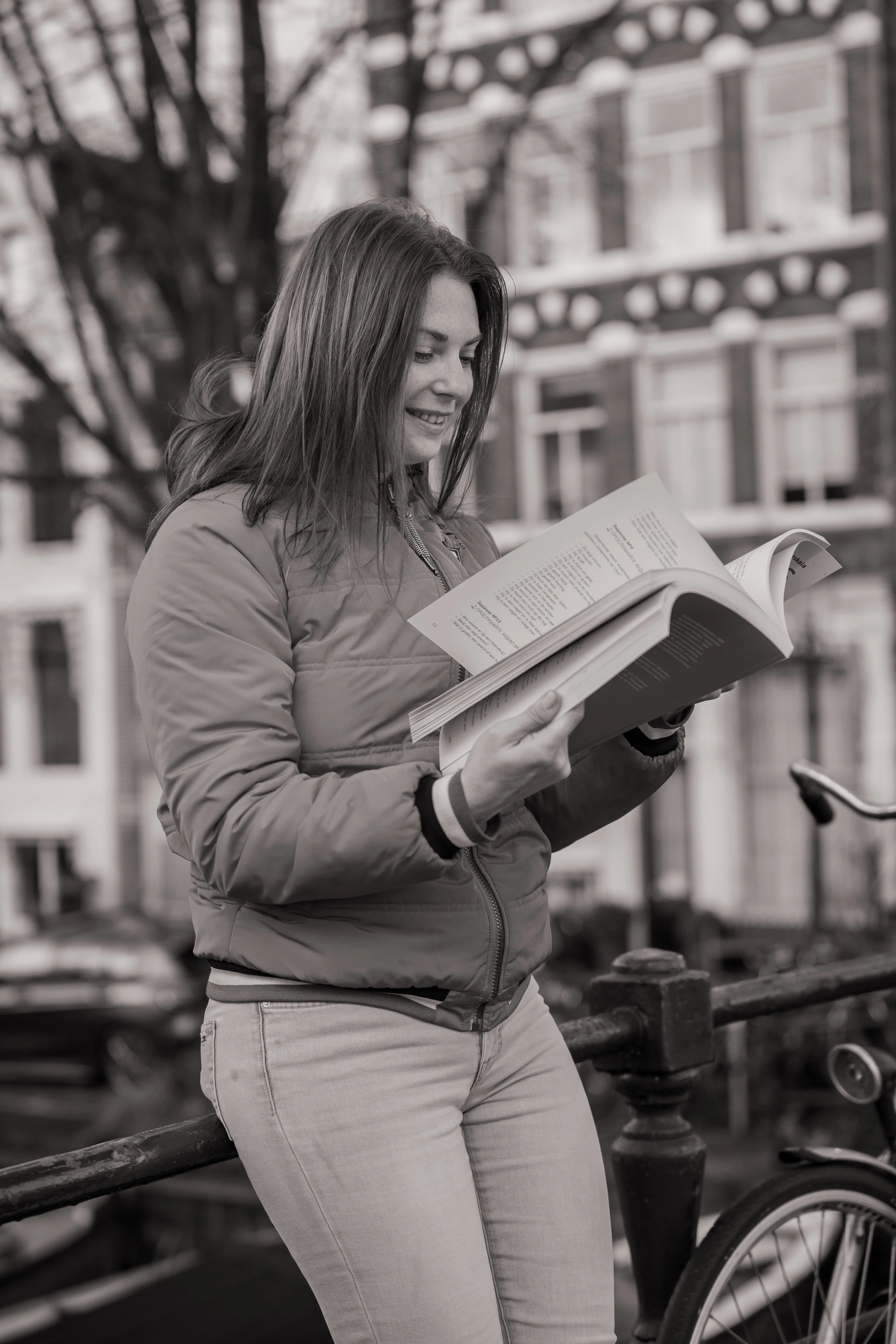Shooting for a Dutch textbook — photo 2