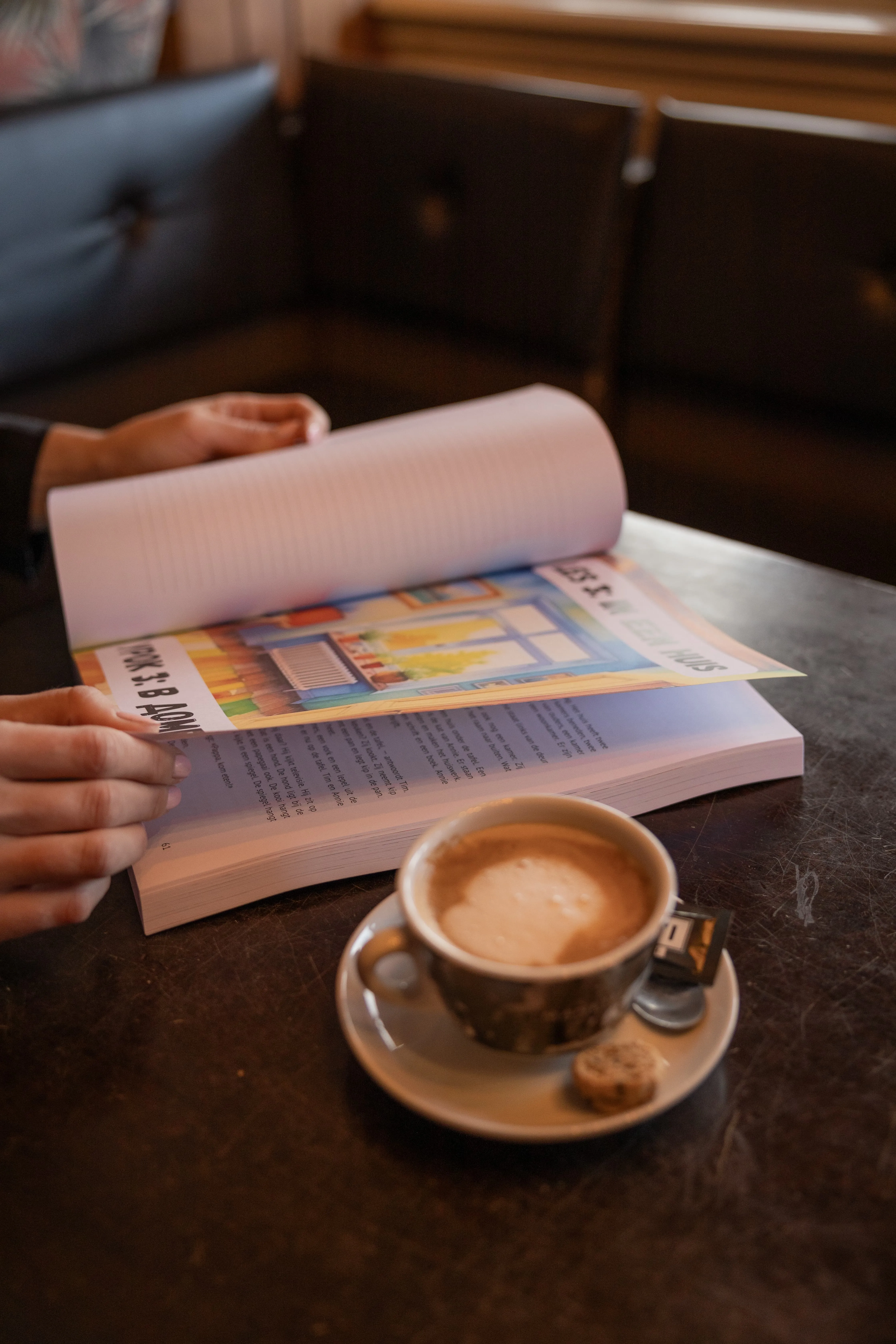 Shooting for a Dutch textbook — photo 52
